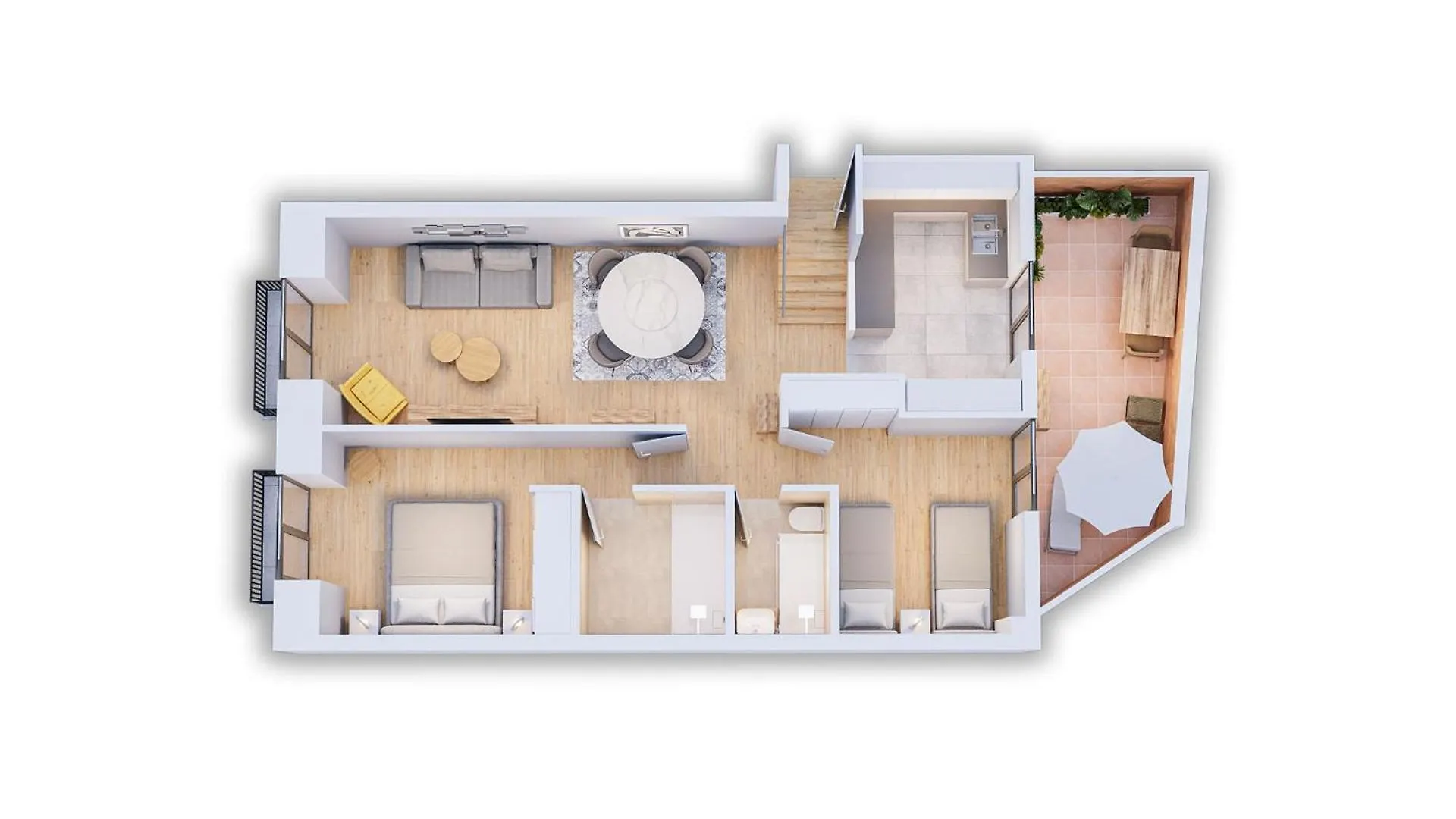 Apartamento Sebastian Souviron Suites In Malaga By Solaga Holiday Homes